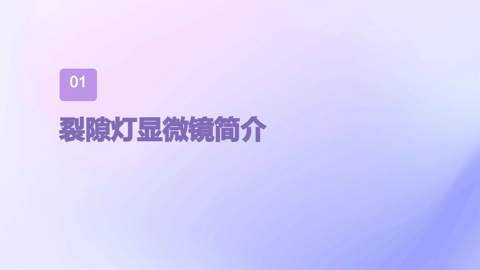 谢茂松裂隙灯显微镜原理课件_第3页