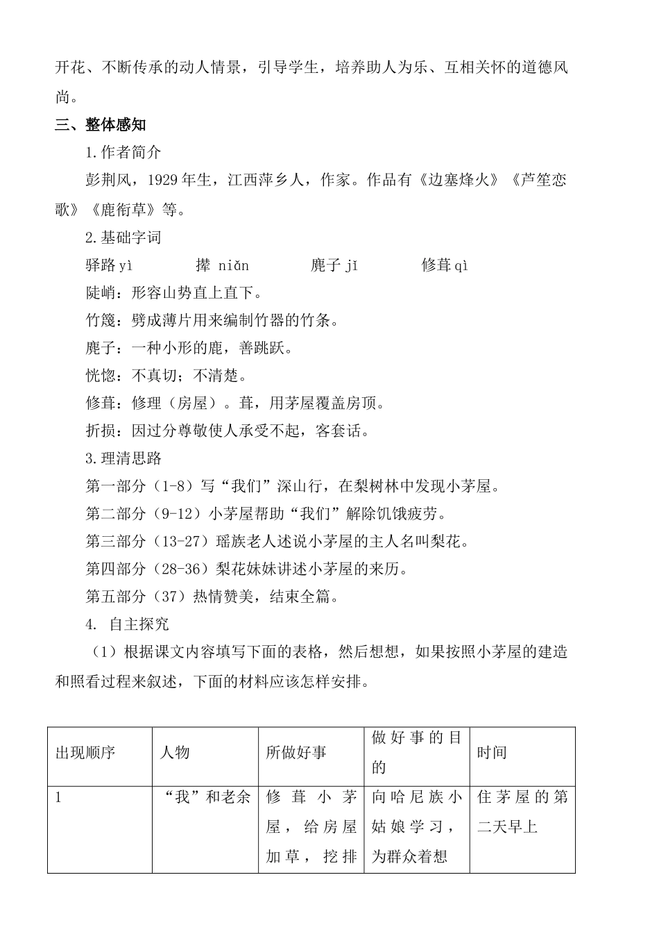 (部编)初中语文人教2011课标版七年级下册14驿路梨花-(6)_第2页