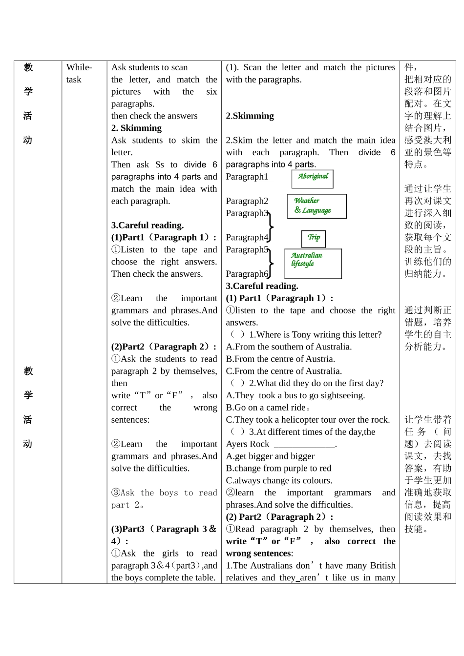 外研版初三上册Module7Unit2教案_第3页