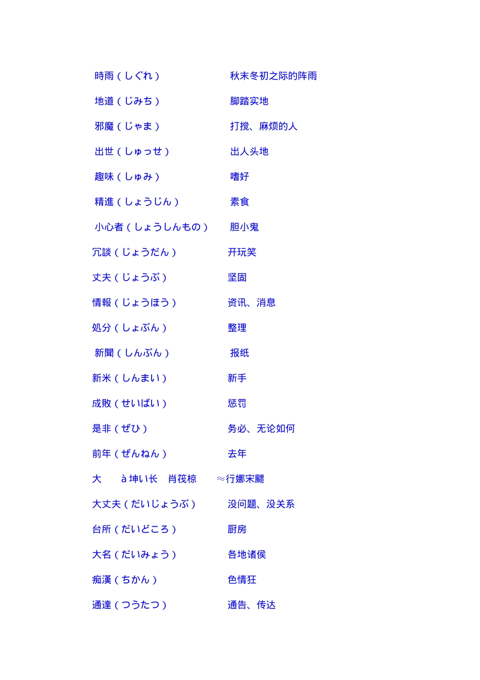日汉同形异义_第3页