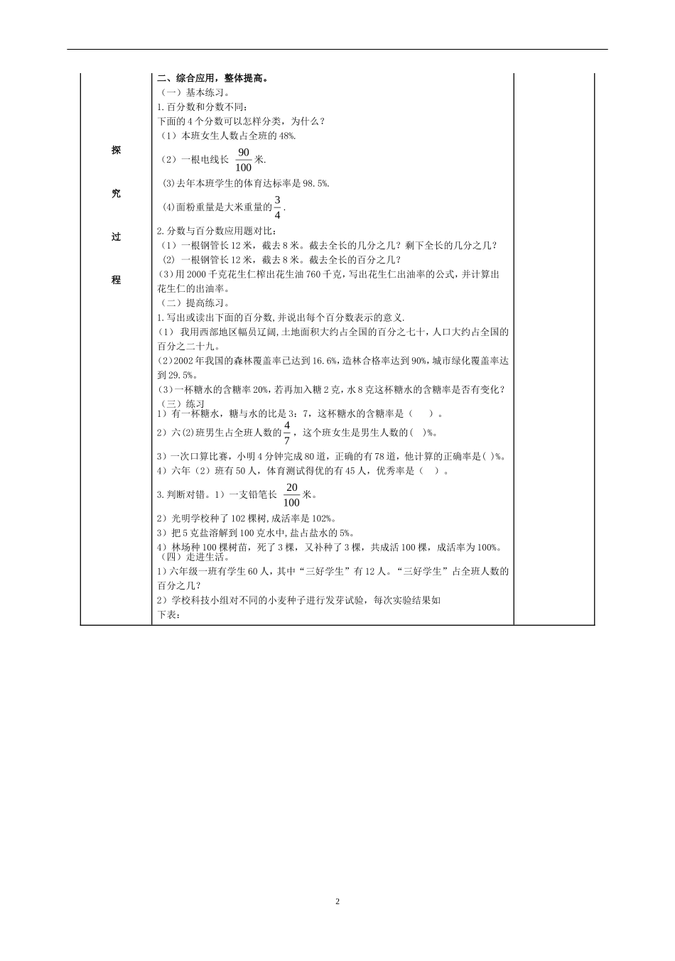 百分数的整理复习_第2页
