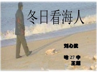 冬日看海人(27中王超)