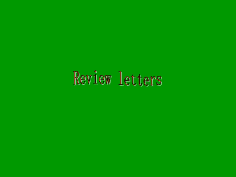 Reviewletters_第1页