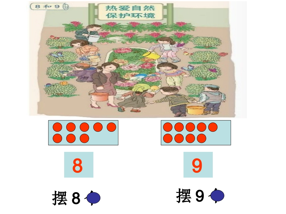 课题四《8和9的认识PPT课件》_第2页