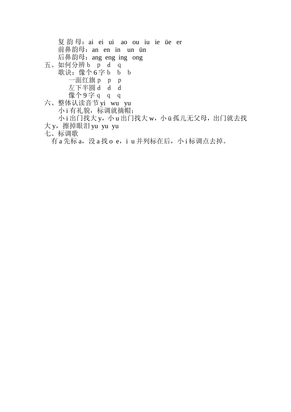 拼音知识积累_第2页