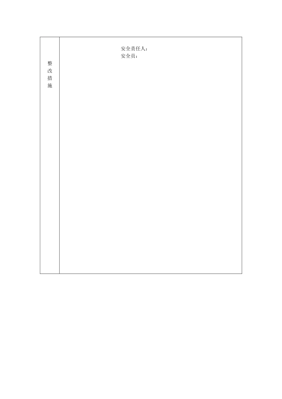 大班幼儿一日生活环节安全情况检查表_第3页