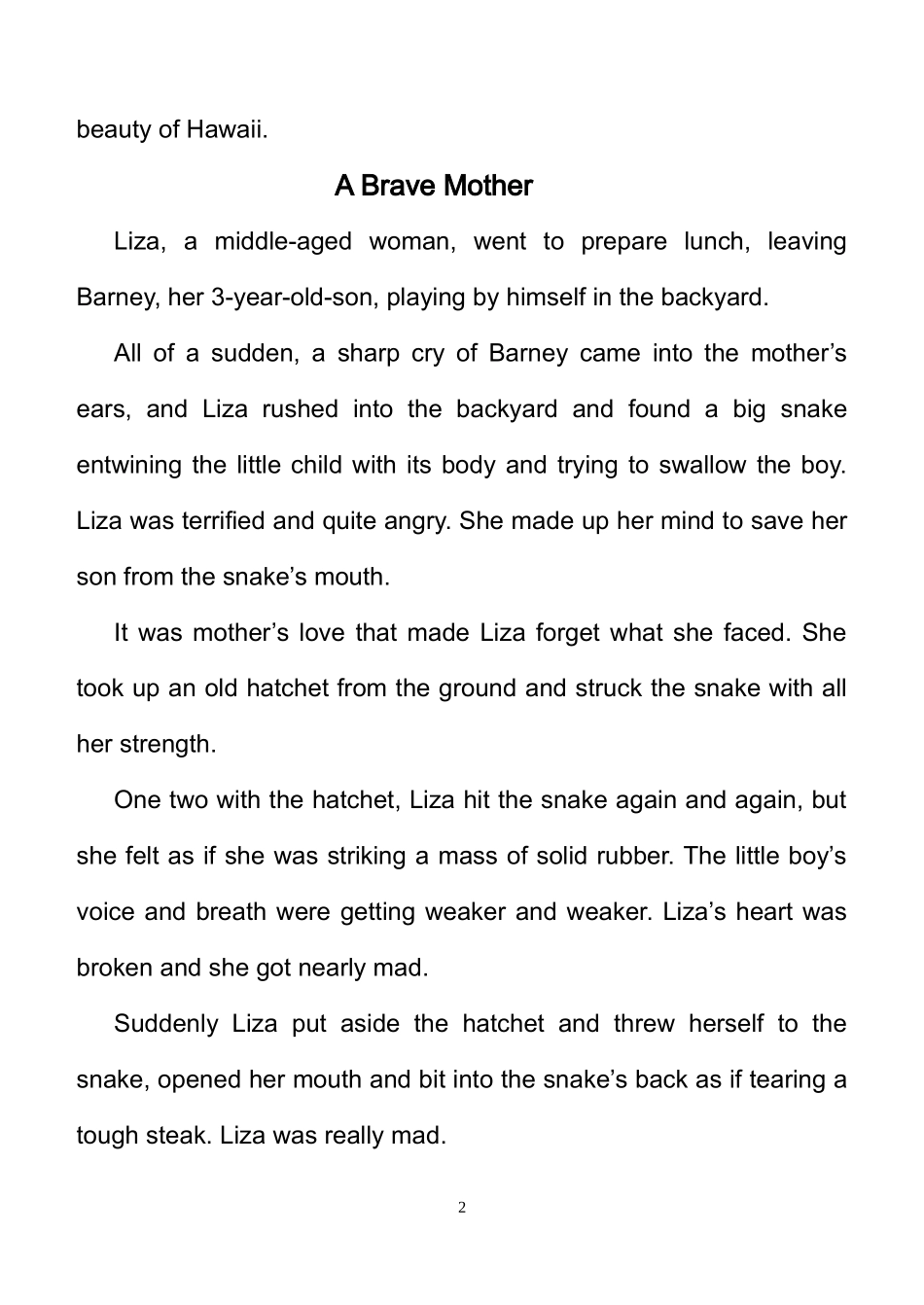 精彩英语美文朗诵_第2页