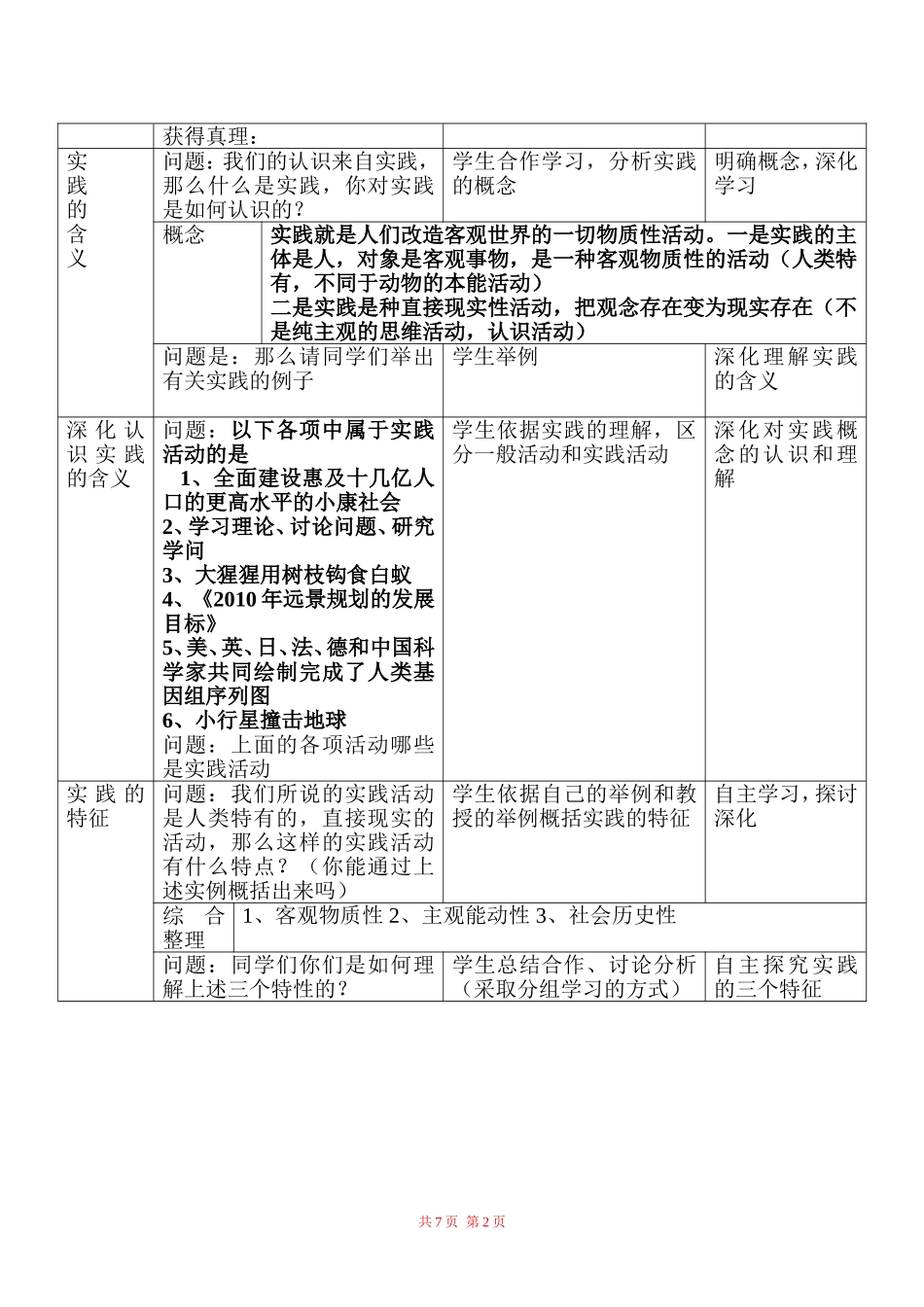 6.1人的认识从何而来示范教案_第2页