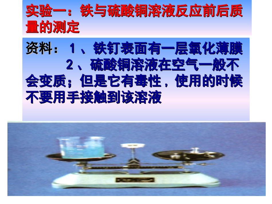 质量守恒定律课件李改琴_第2页