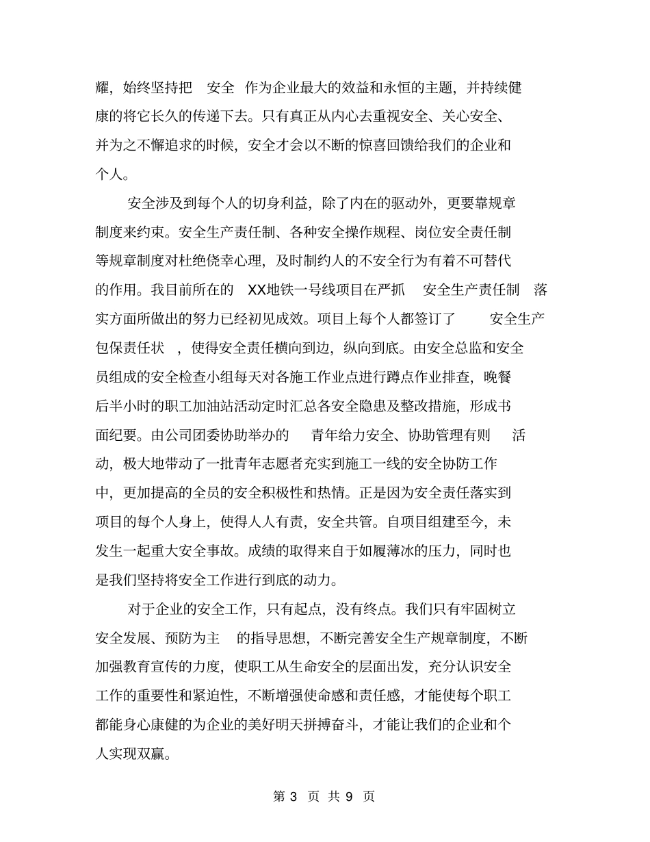 企业安全演讲【可编辑版】_第3页