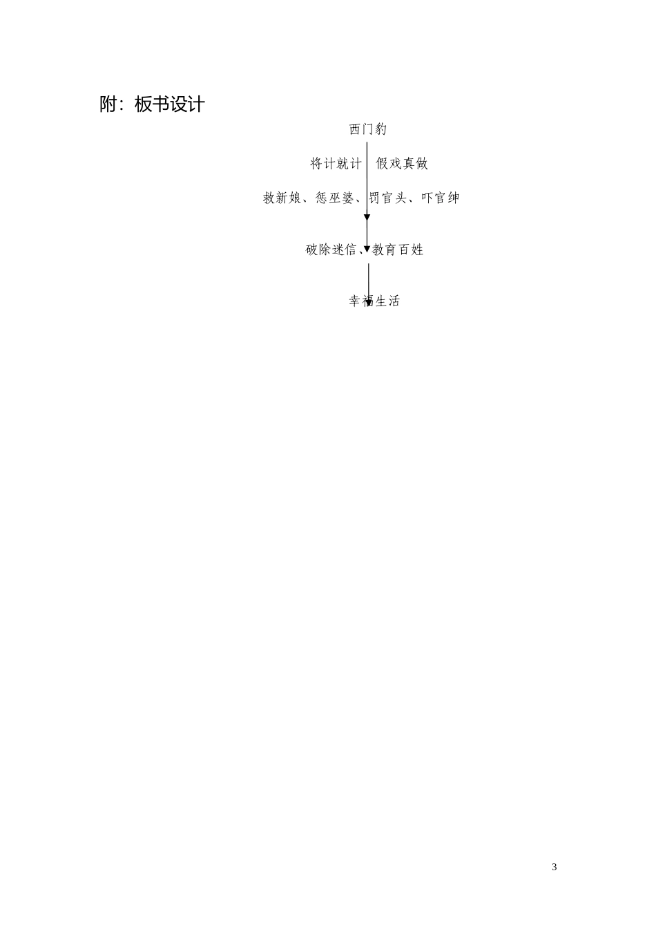 《西门豹》教学设计-(2)_第3页