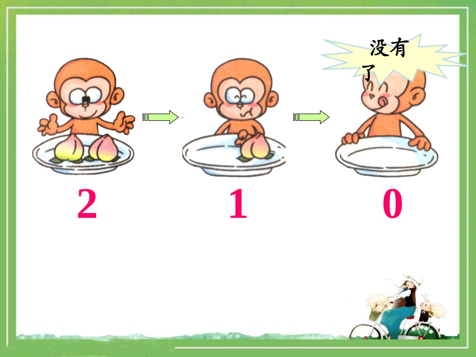小学数学人教2011课标版一年级0的认识和有关加减法_第2页