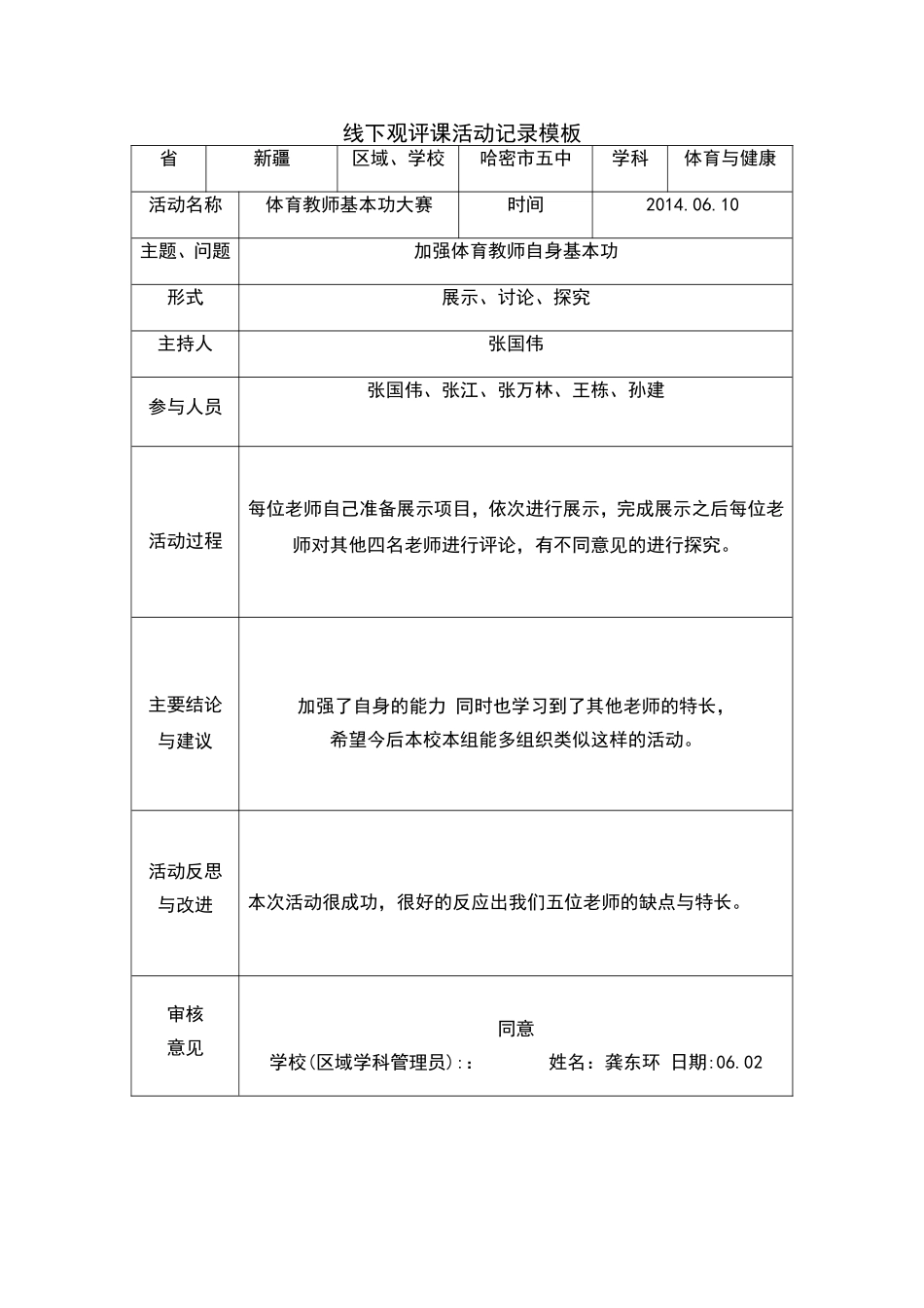 线下活动记录模版-(3)_第1页