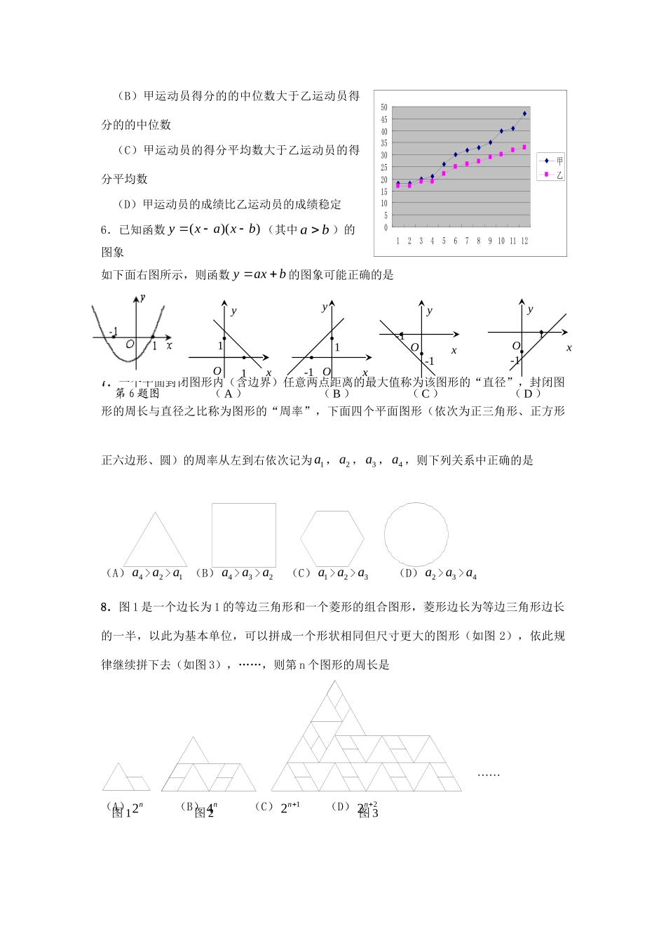 山东省德州市中考数学真题试卷试卷(00001)_第2页