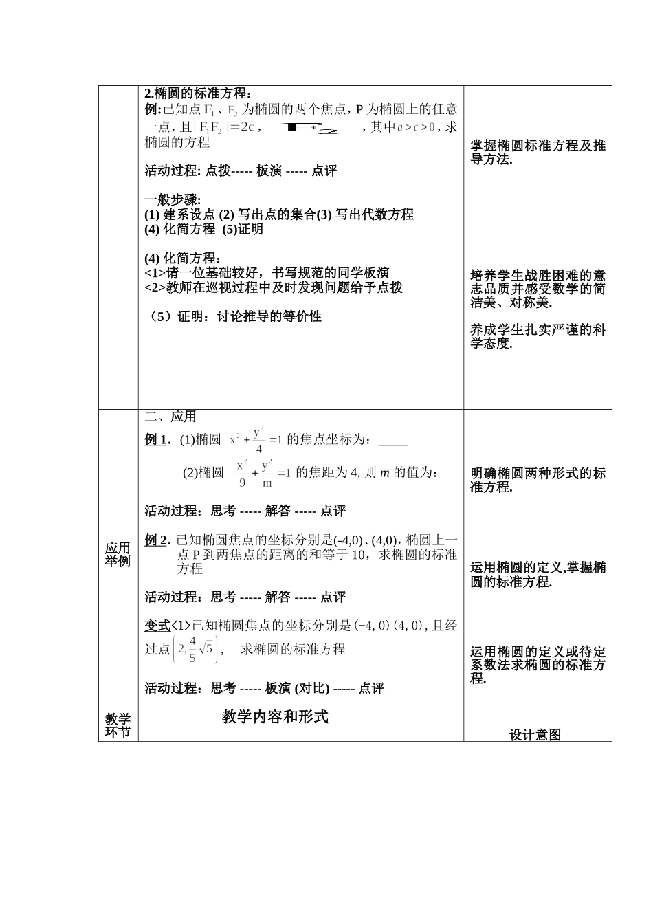 椭圆及其标准方程教案_第2页