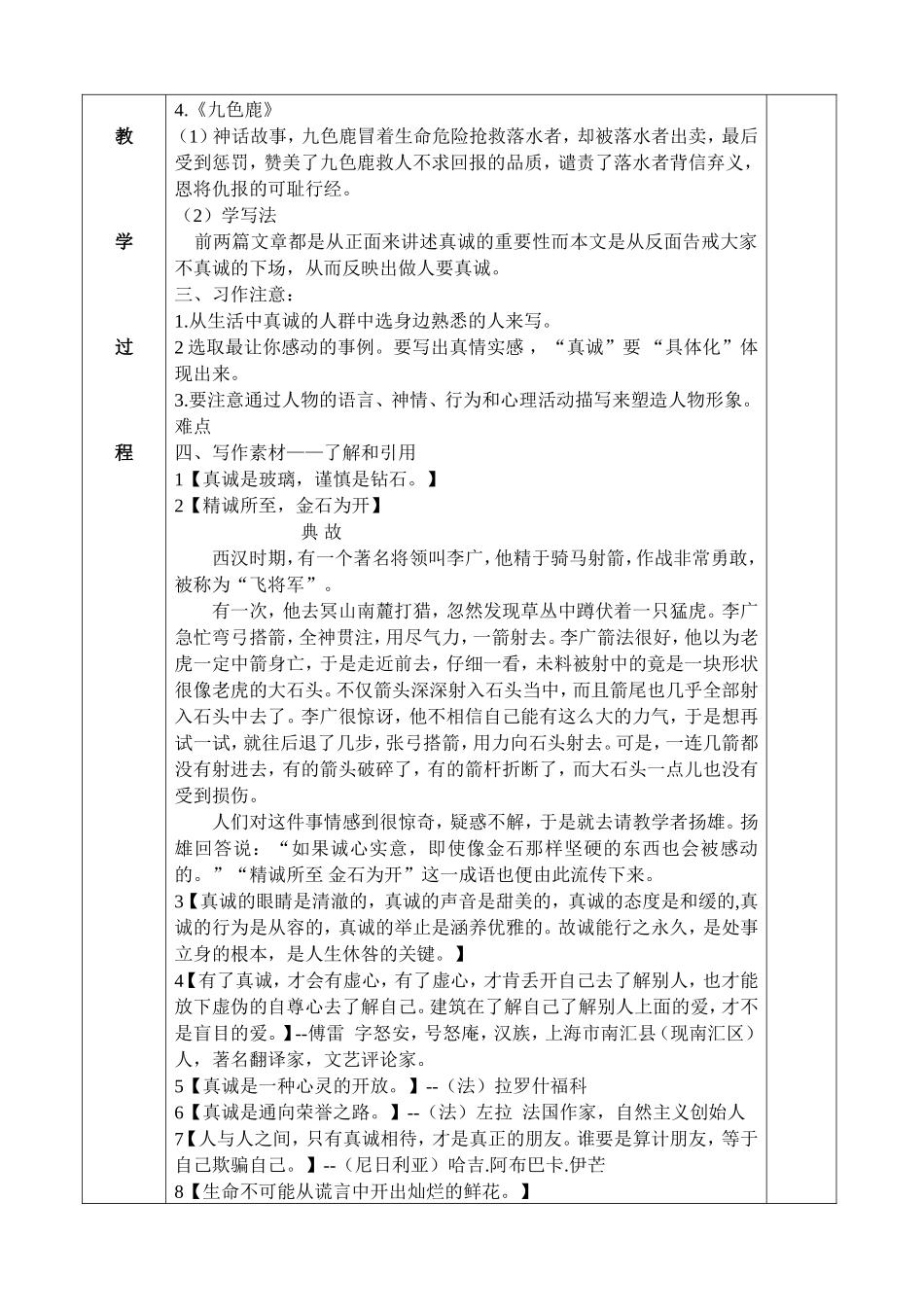 真诚单元作文指导_第2页