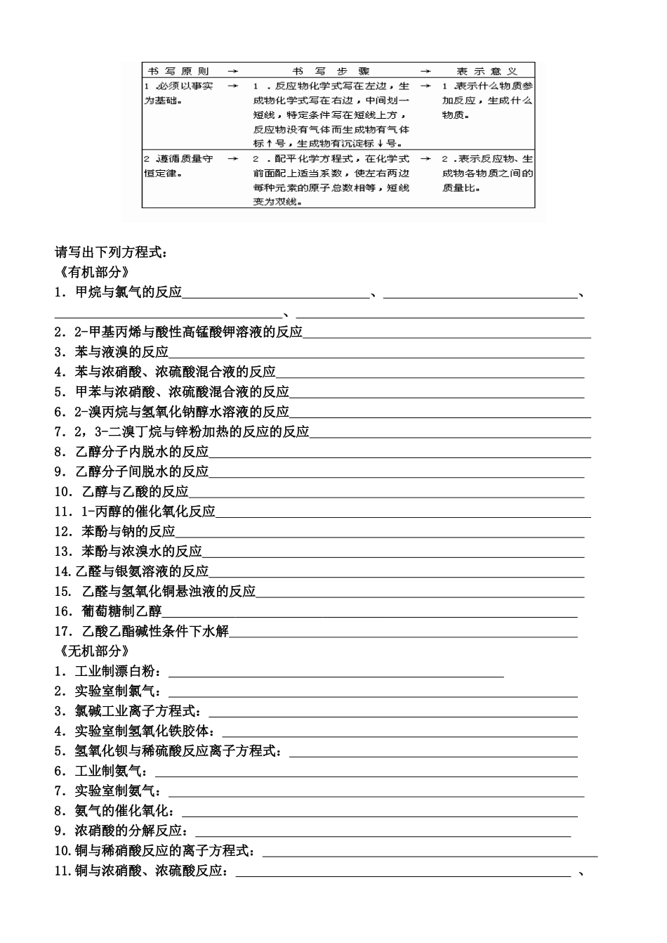 山东省诸城一中高三化学寒假作业九新人教版_第2页