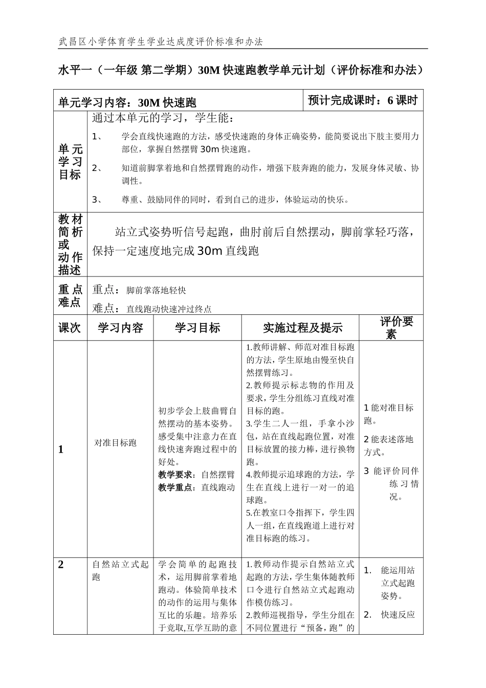 一年级30m(下)_第1页