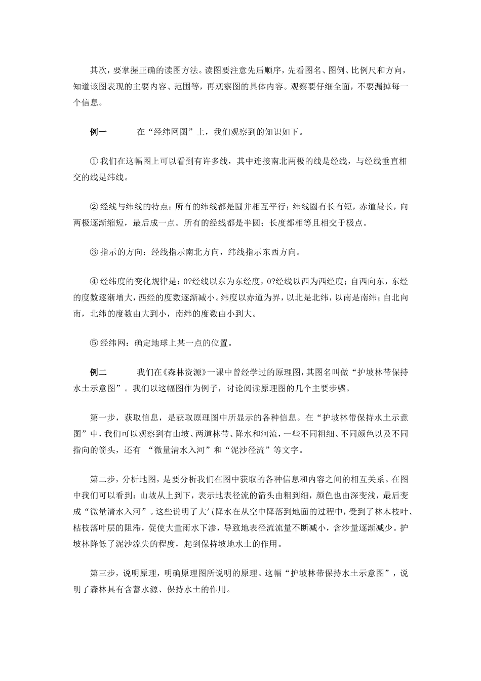 初中地理地理学习方法漫谈学法指导 试题_第2页