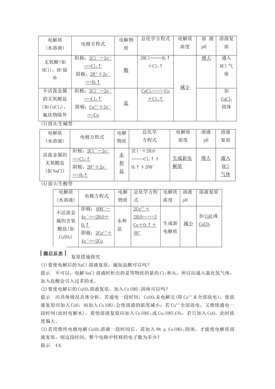 新（浙江专用）高考化学二轮复习 专题15 电解池 金属的腐蚀与防护（加试）（含解析）-人教版高三全册化学试题_第3页