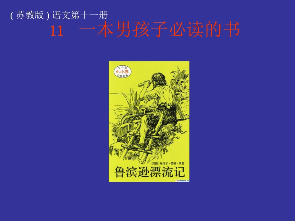 11一本男孩子必读的书_第1页