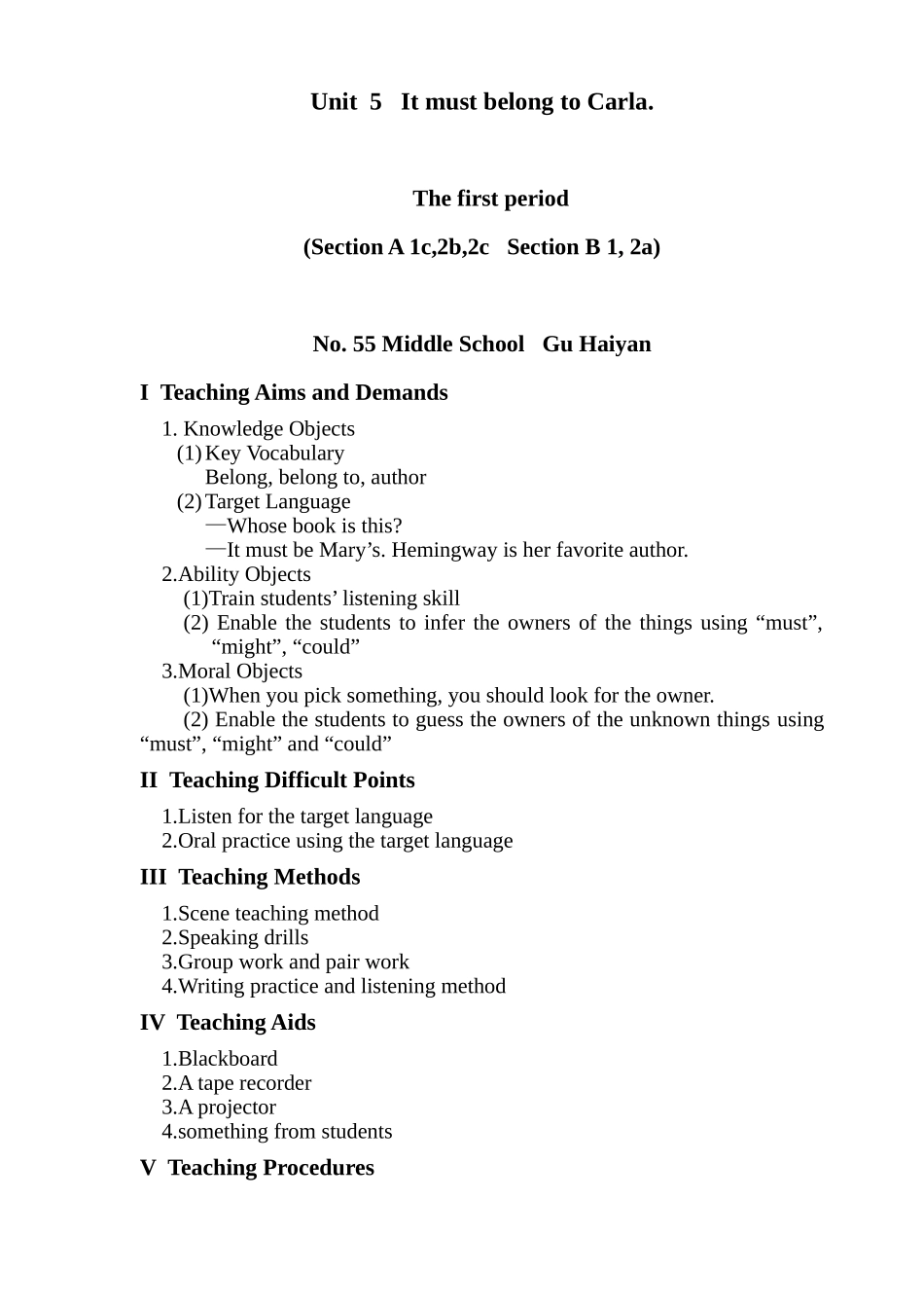 Unit5教学设计_第1页