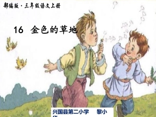 16金色的草地