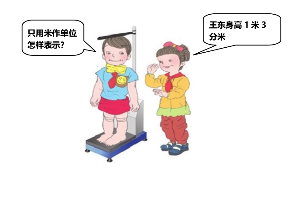 人教2011版小学数学三年级《认识小数》教学课件-(2)_第3页