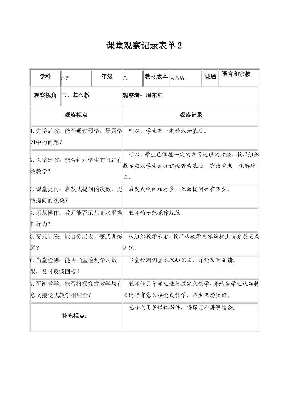 课堂观察记录表单-(3)_第2页