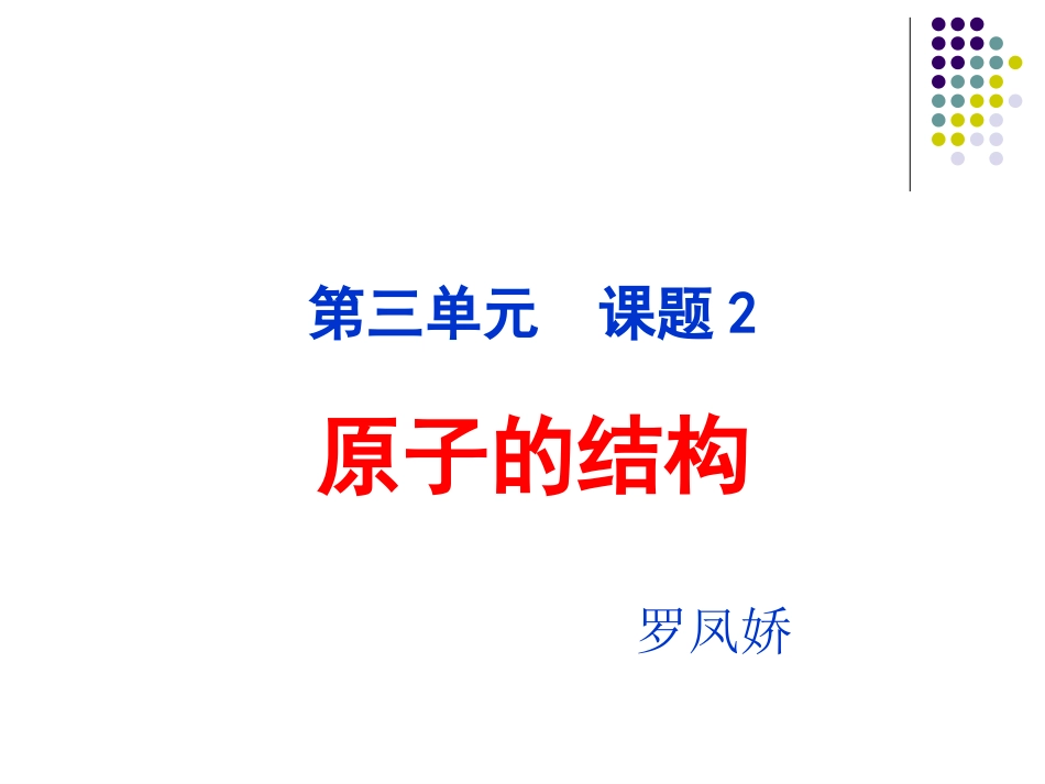 原子的结构课件_第2页