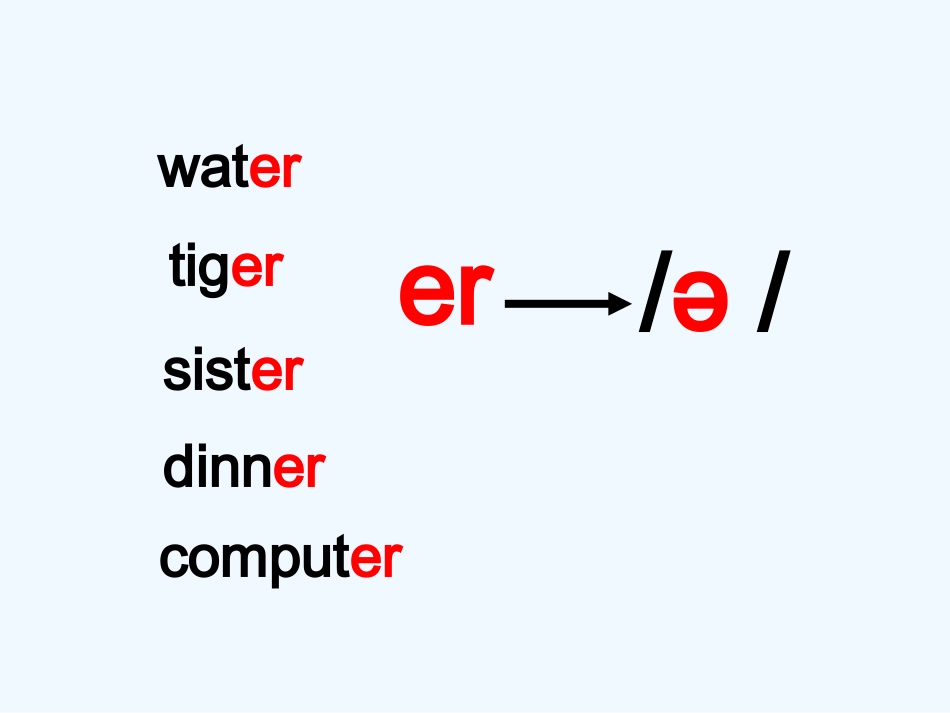 新教材四年级英语下册Unit6第三课时A-Let's-spell_第2页