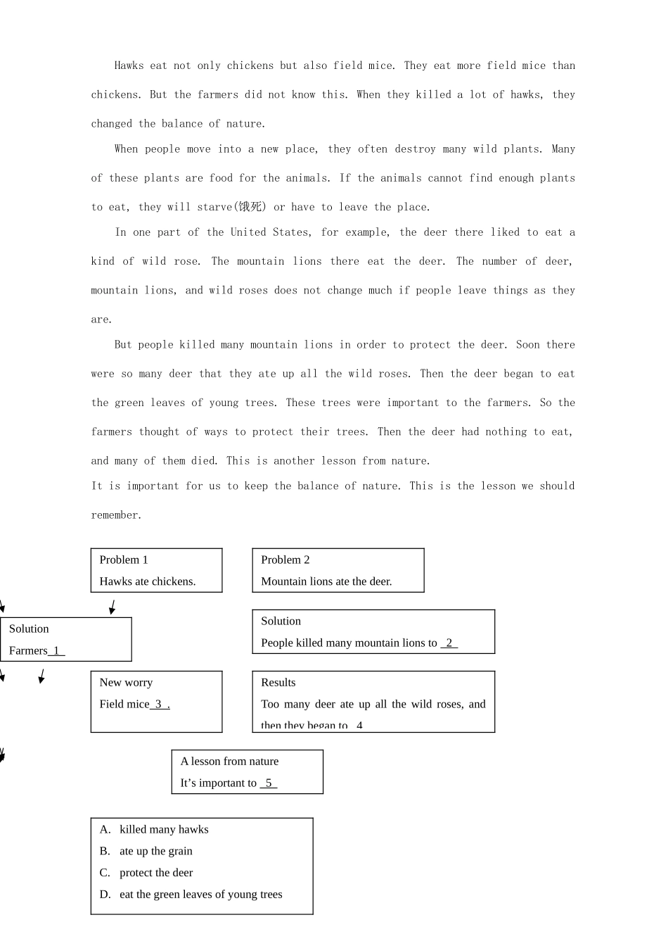 初三英语对话阅读专项讲解 人教版 试题_第2页