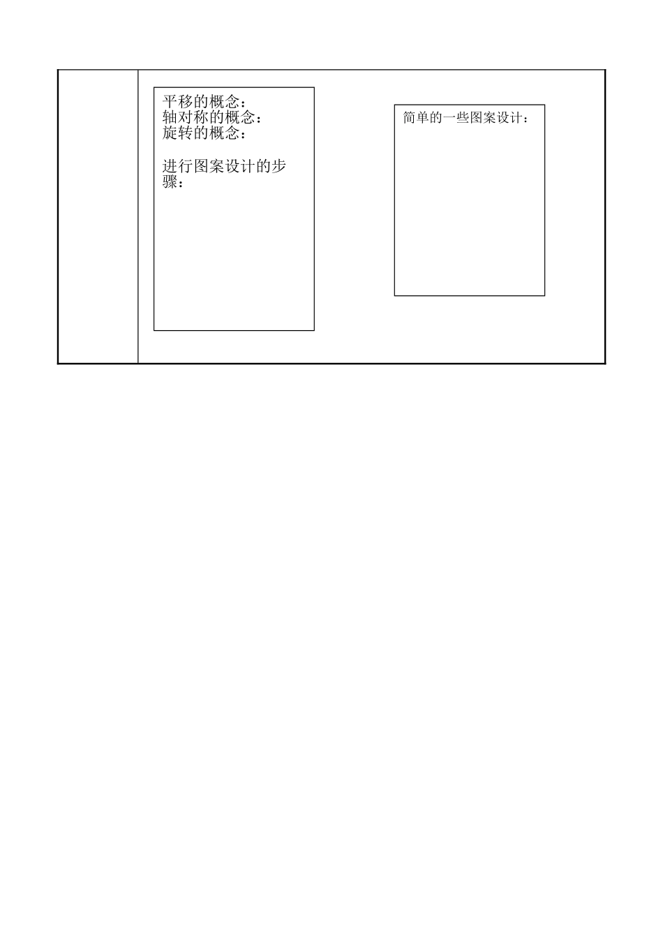 课题学习图案设计说课教案_第3页