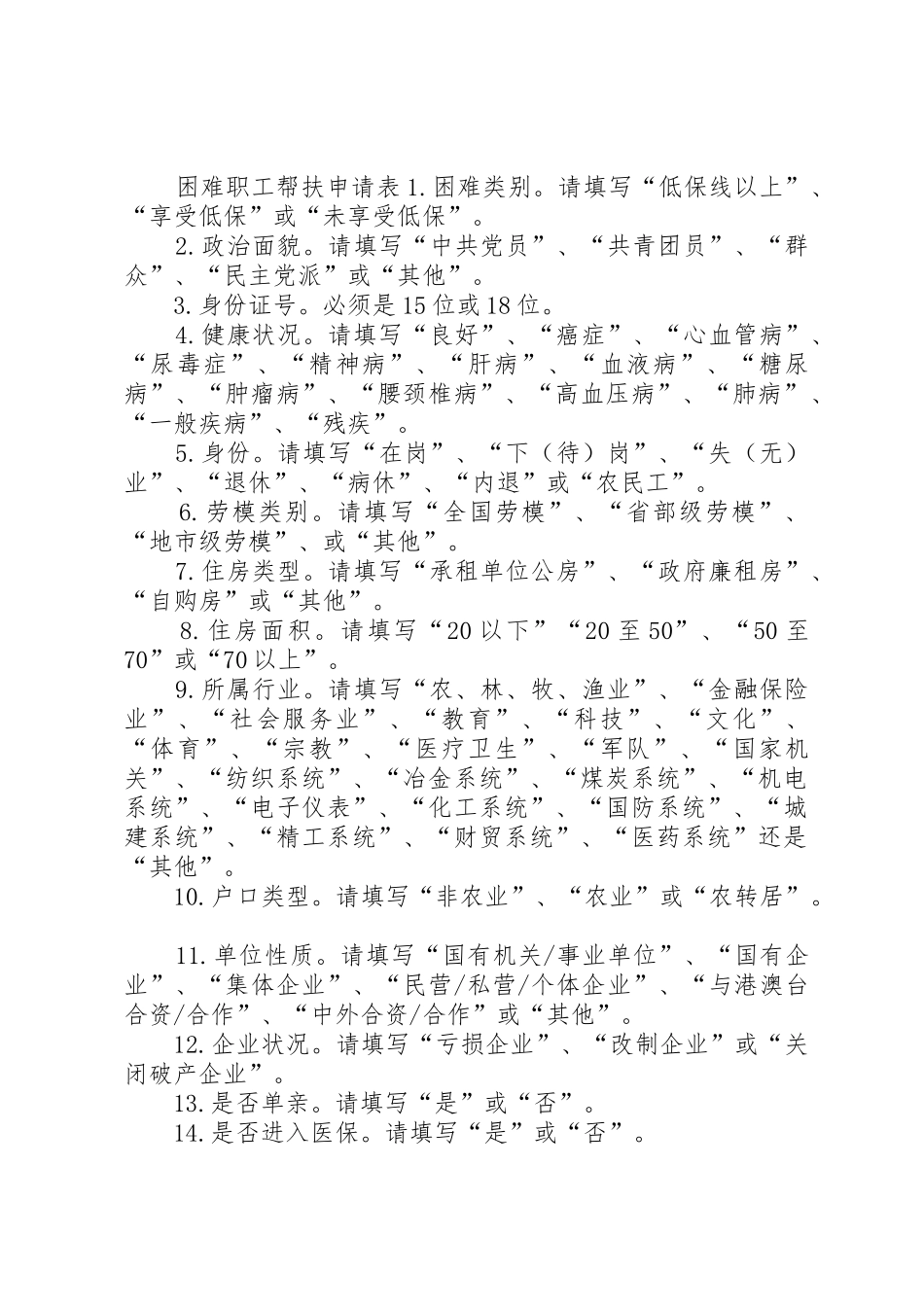 关于申请政府帮扶对象的报告大全_第3页