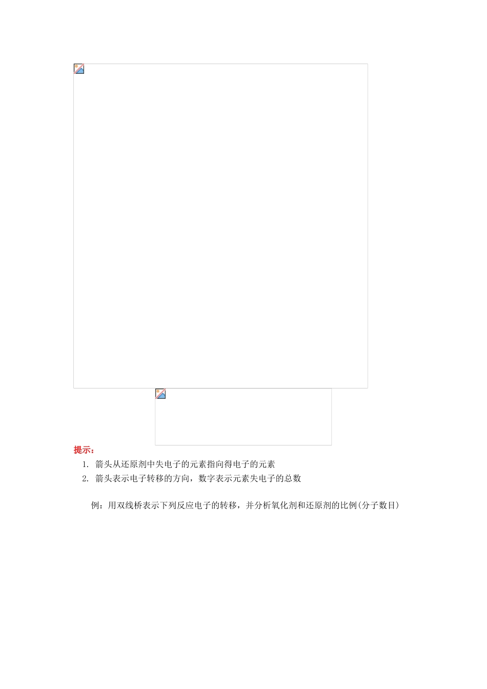 高一化学双线桥与氧化还原反应方程式的配平苏教版知识精讲_第2页