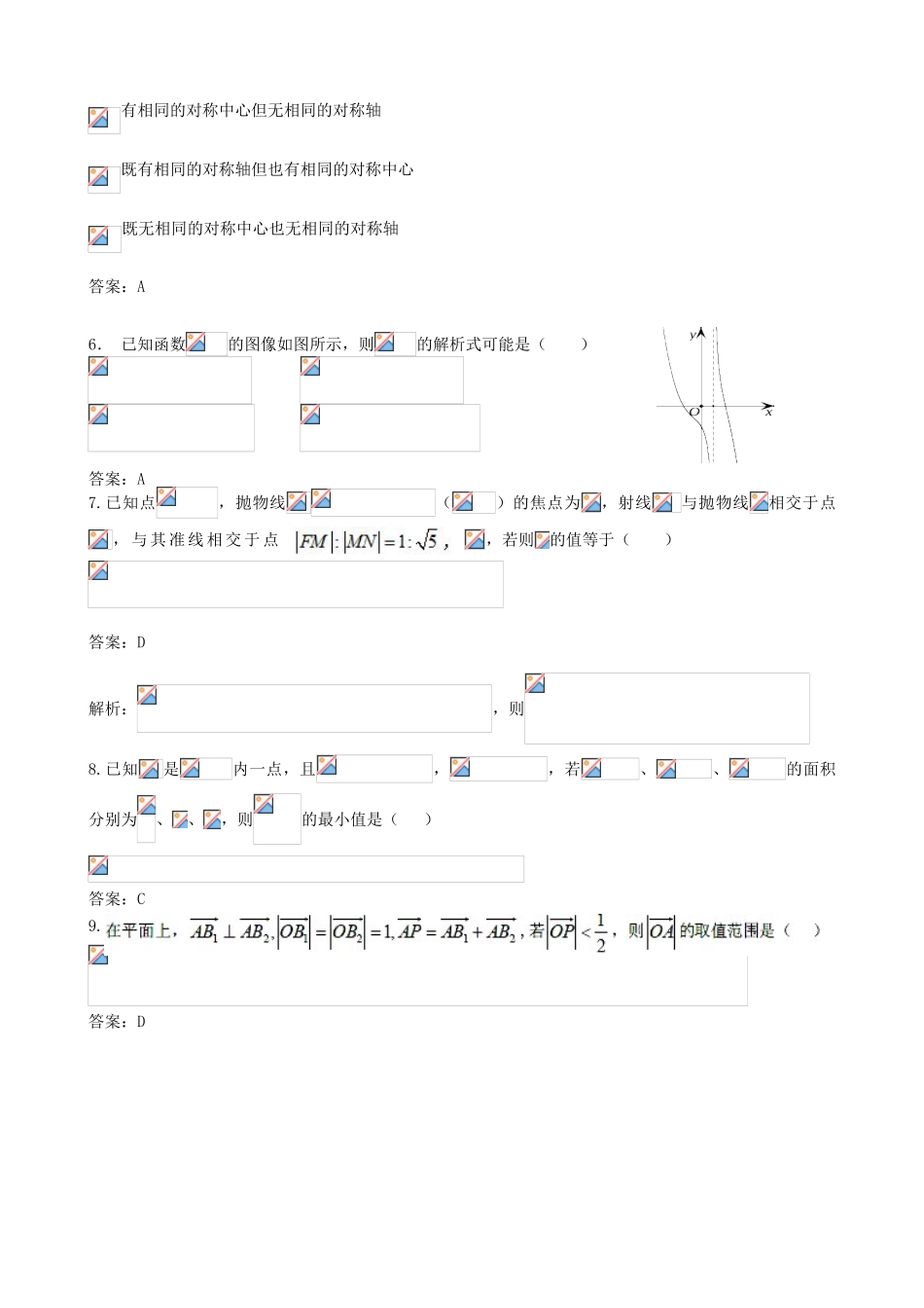 高考数学热身试题 理-人教版高三全册数学试题_第2页