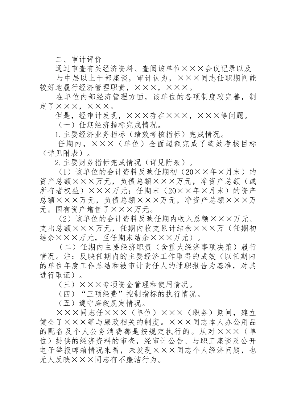 经济责任审计报告_第2页