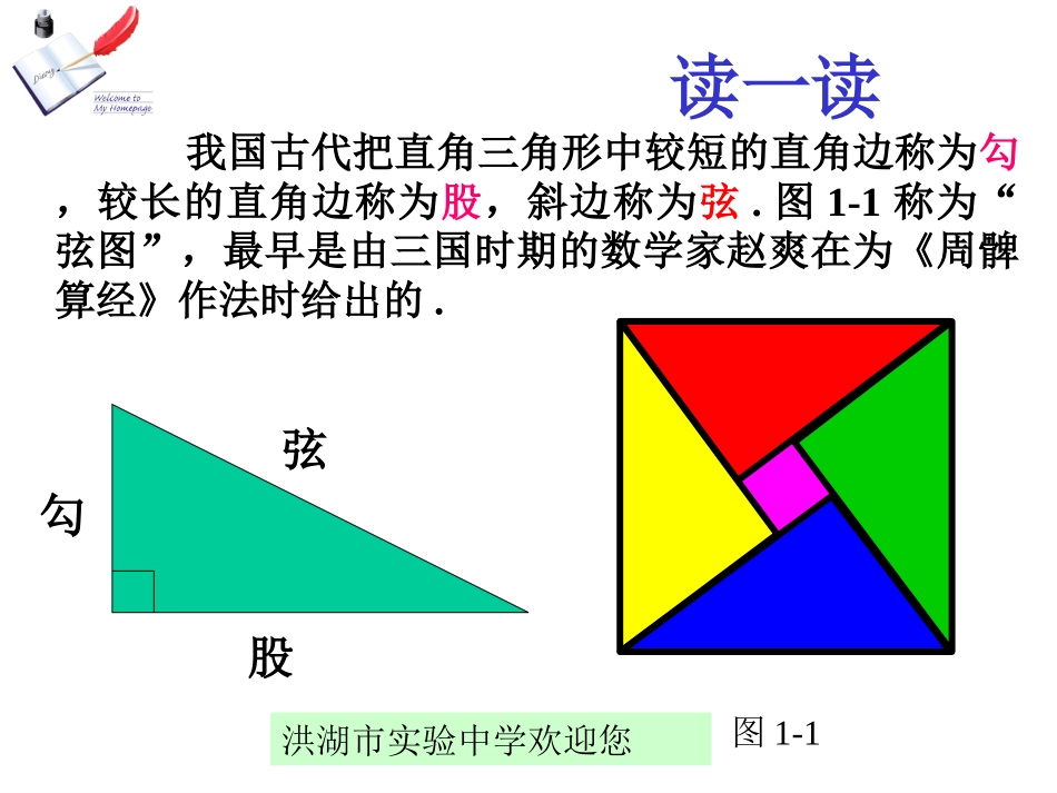 勾股定理(洪湖市实验中学-胡付修)_第3页