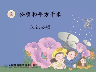 小学人教四年级数学公顷-(3)