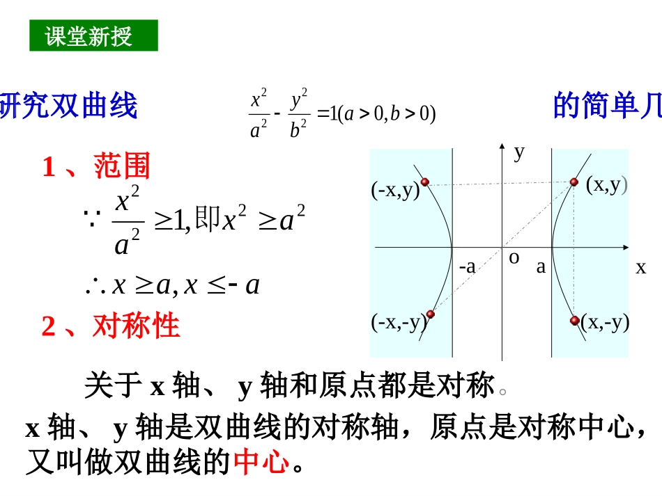 2.3.2双曲线的几何性质[1]_第3页