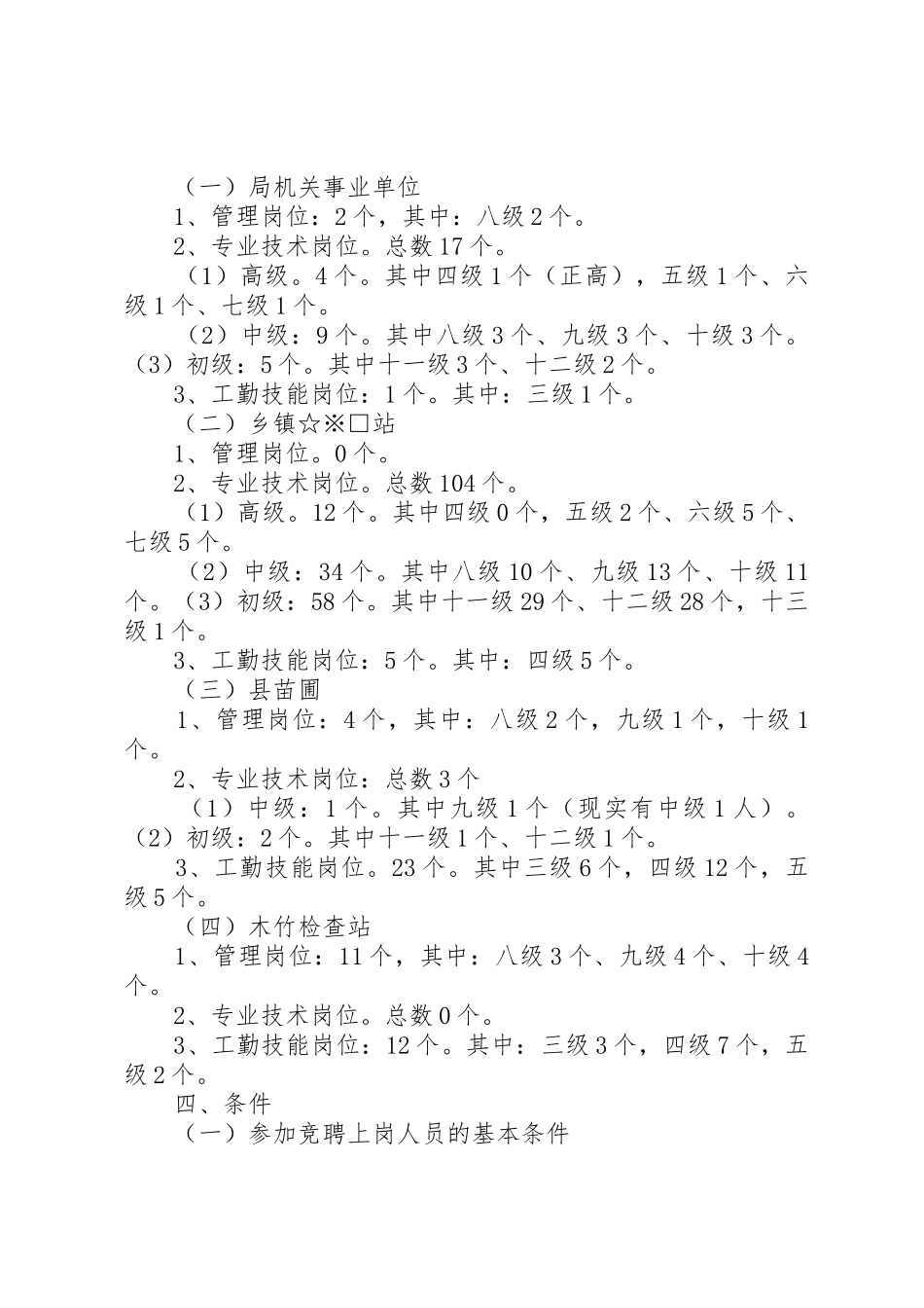 事业单位竞聘上岗实施方案_第2页