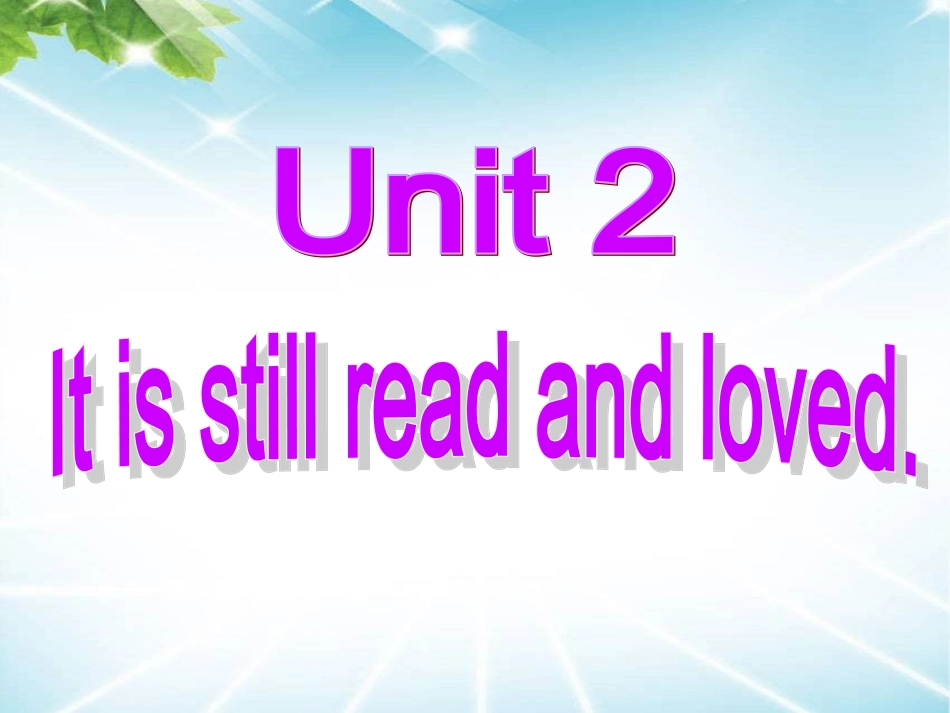 外研版九年级Mu7Unit2课件_第3页