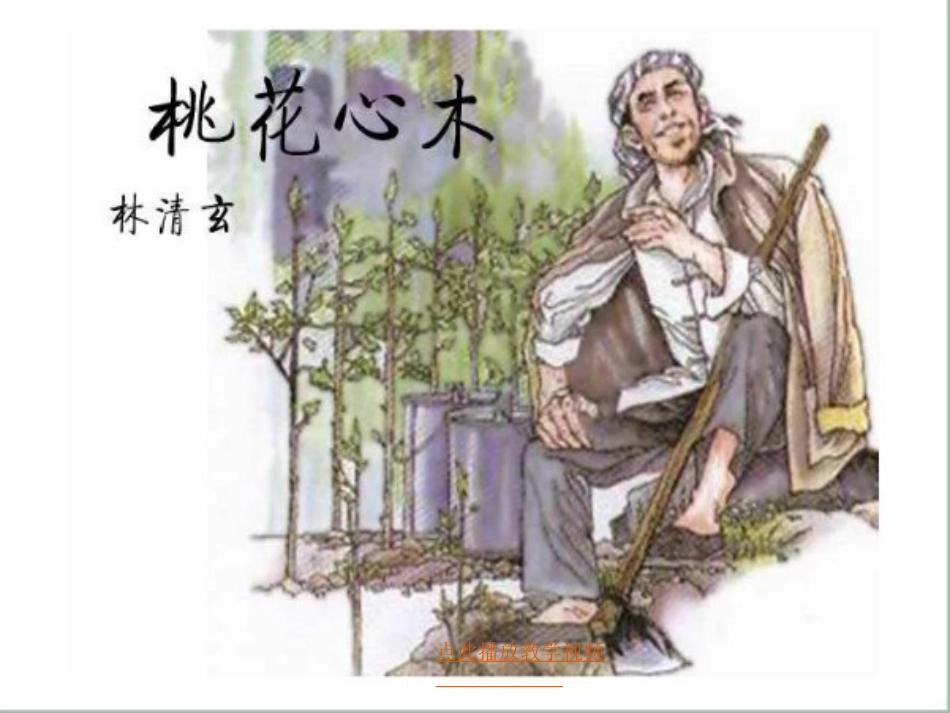 3《桃花心木》ppt精选_第1页