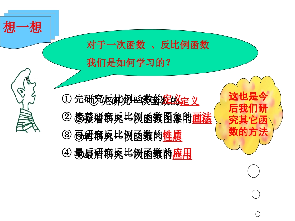 反比例函数复习课课件_第2页