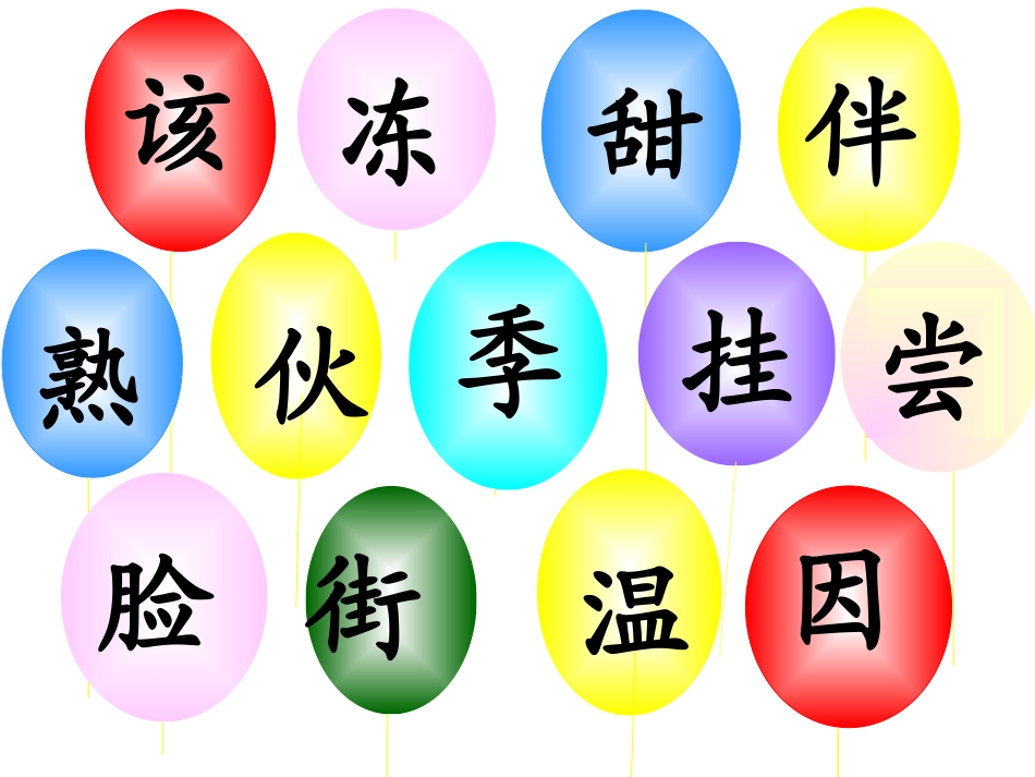 人教版-一年级下-语文课件-四个太阳-上课用_第3页