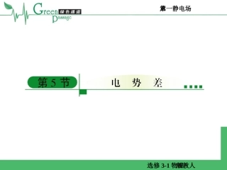 精编高二物理课堂教学课件--选修3-1第一章第五节1-5