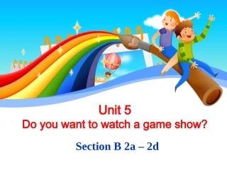 八上英语Unit5-SectionB-2