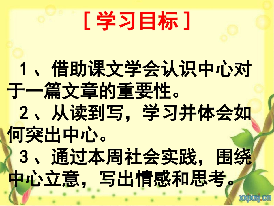 写作训练《突出中心》_第2页