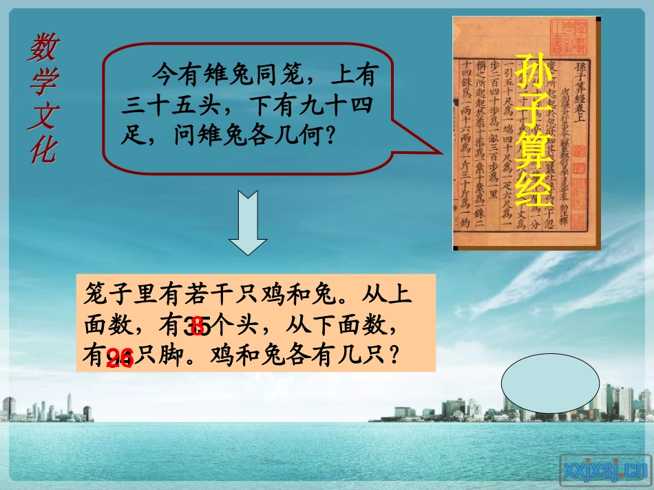 六年级数学鸡兔同笼课件1_第2页