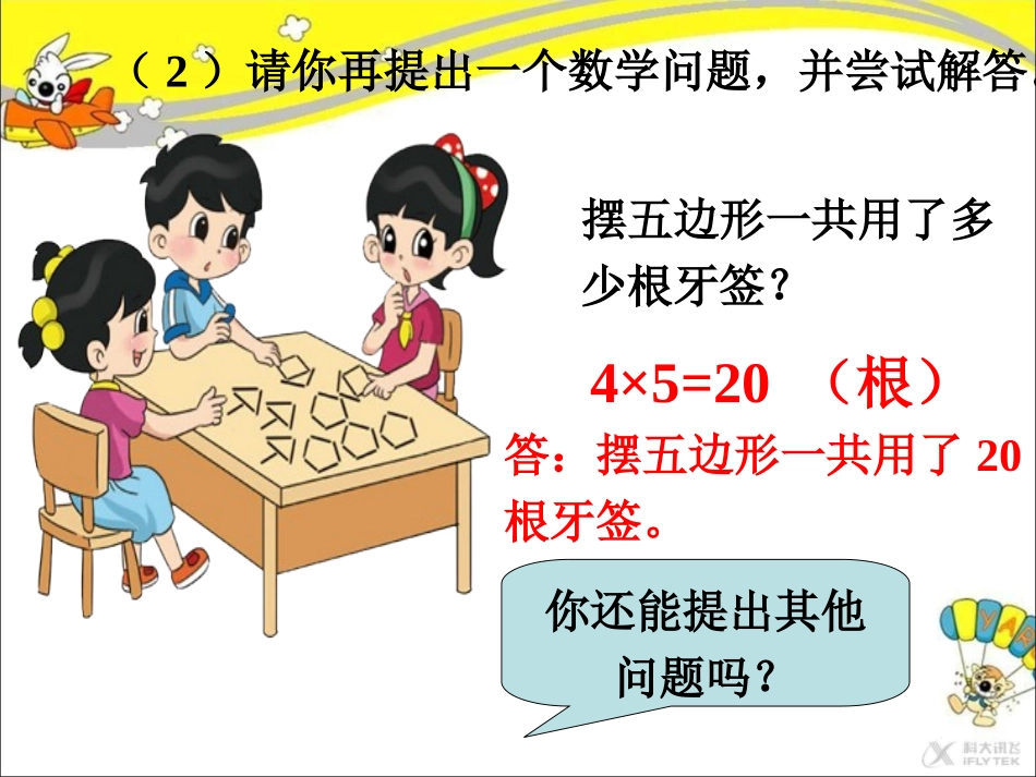 【素材】《乘法的初步认识》摆雨伞(人教)_第2页